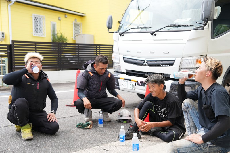 和気あいあいとした環境で未経験から技術を身につけられる職場
