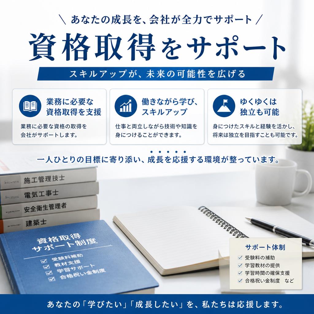 資格取得支援制度
