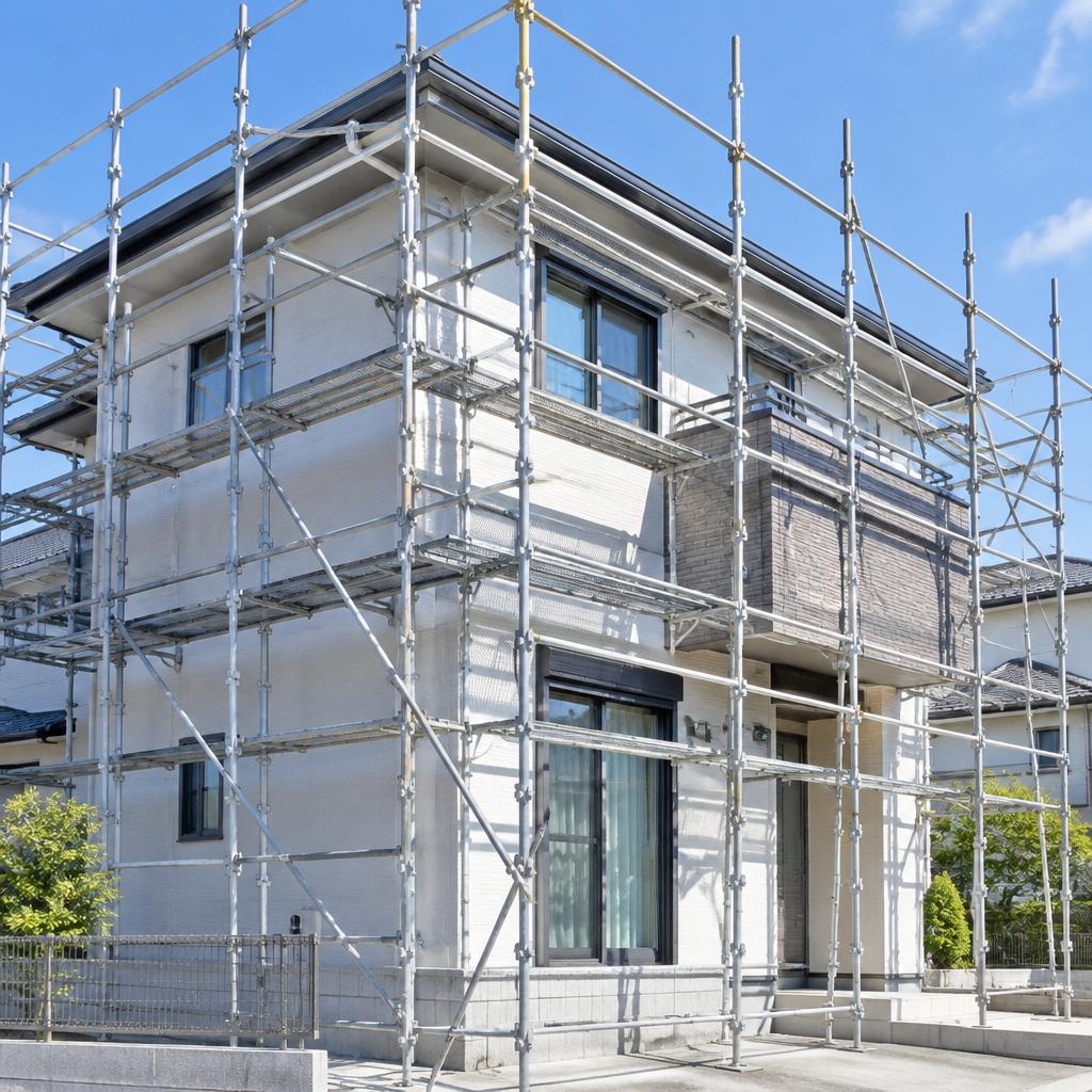 一戸建ての足場費用、「いくらが妥当？」に愛知の現場を知るプロが回答。相場と計算方法を知って、納得できる工事選びへ。